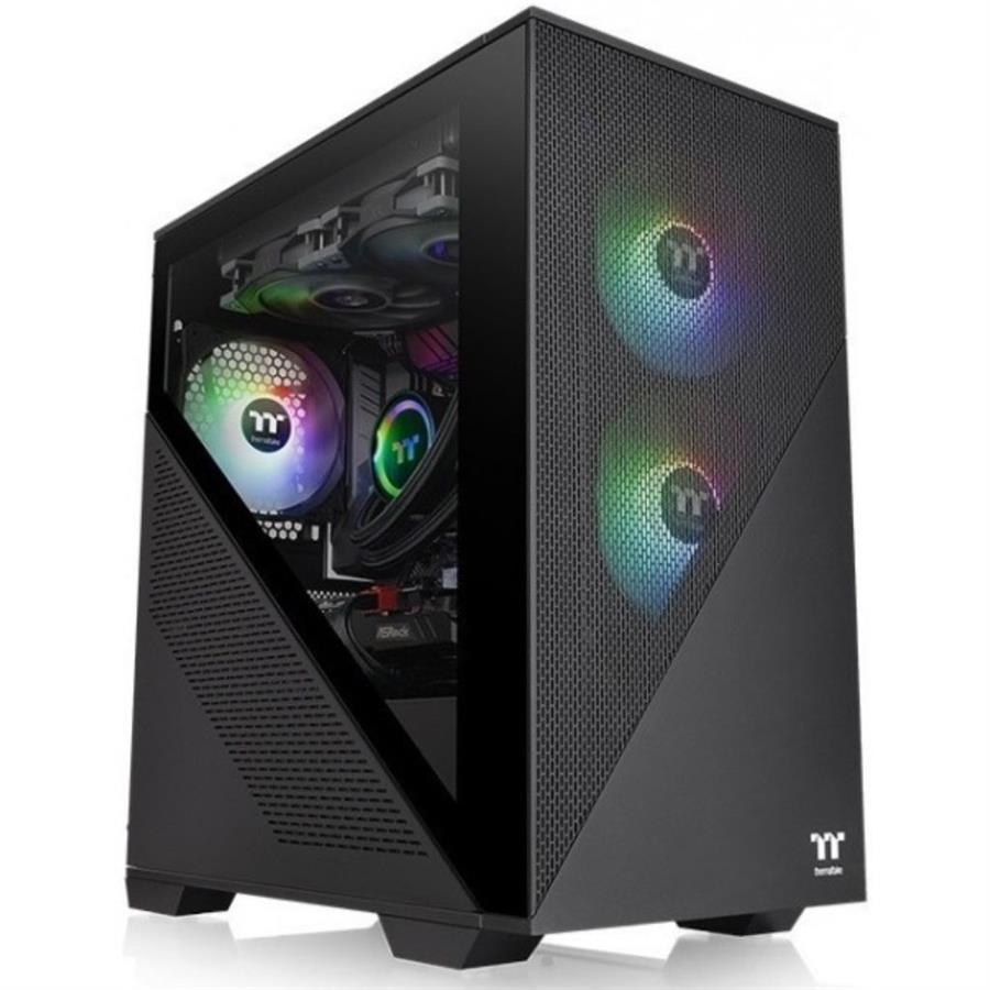 GABINETE GAMER THERMALTAKE DIVIDER 170 TG ARGB BLACK TEMP GLASS