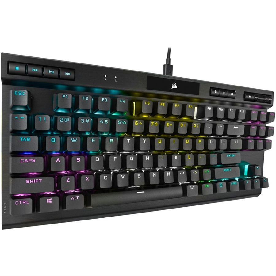 TECLADO CORSAIR K70 RGB TKL CHAMPION SERIES - CHERRY MX SPEED ​​