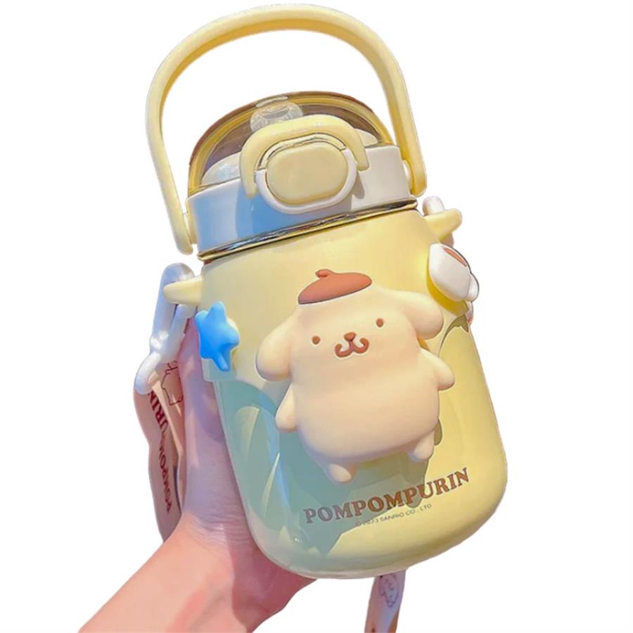 2321 - BOTELLA TERMICA SANRIO SILICONA 700ML - POMPOMPURIN