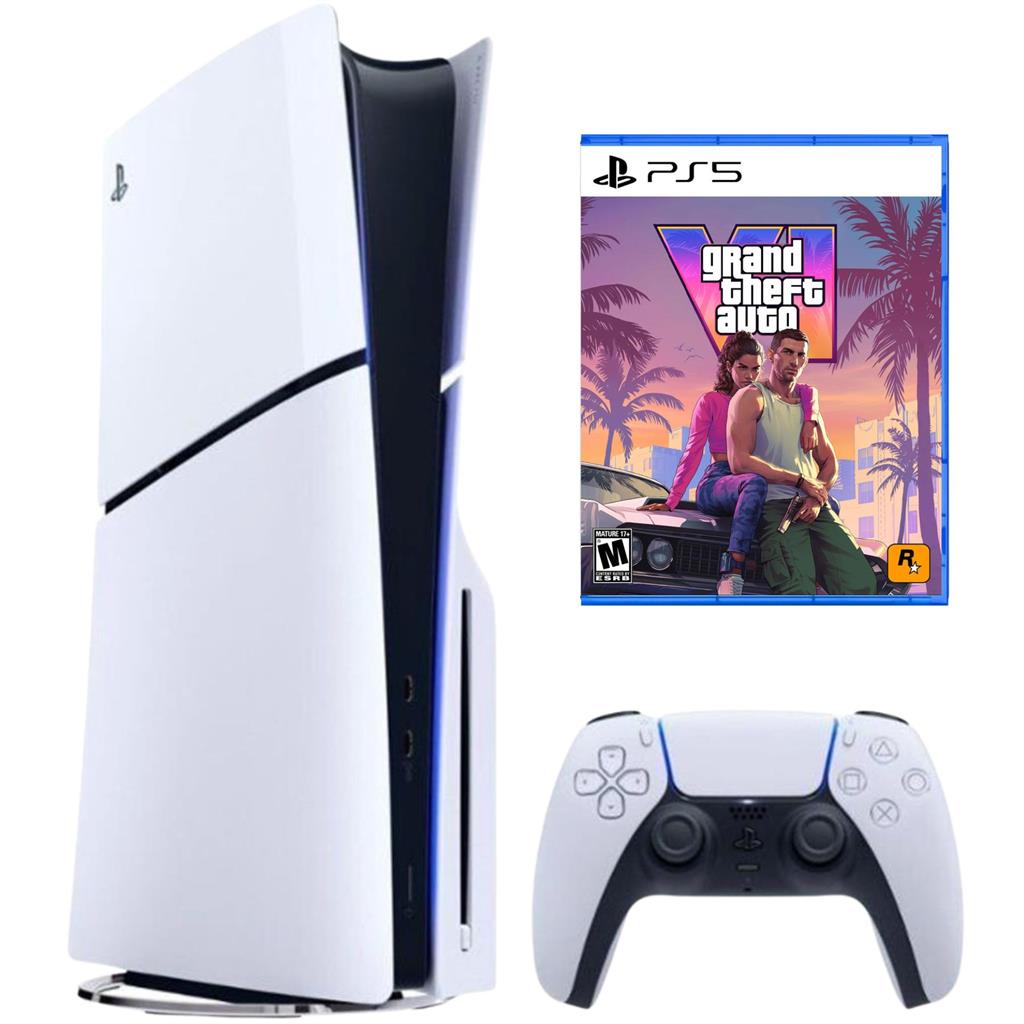 CONSOLA PS5 "SLIM" STANDARD + GTA 6 FISICO
