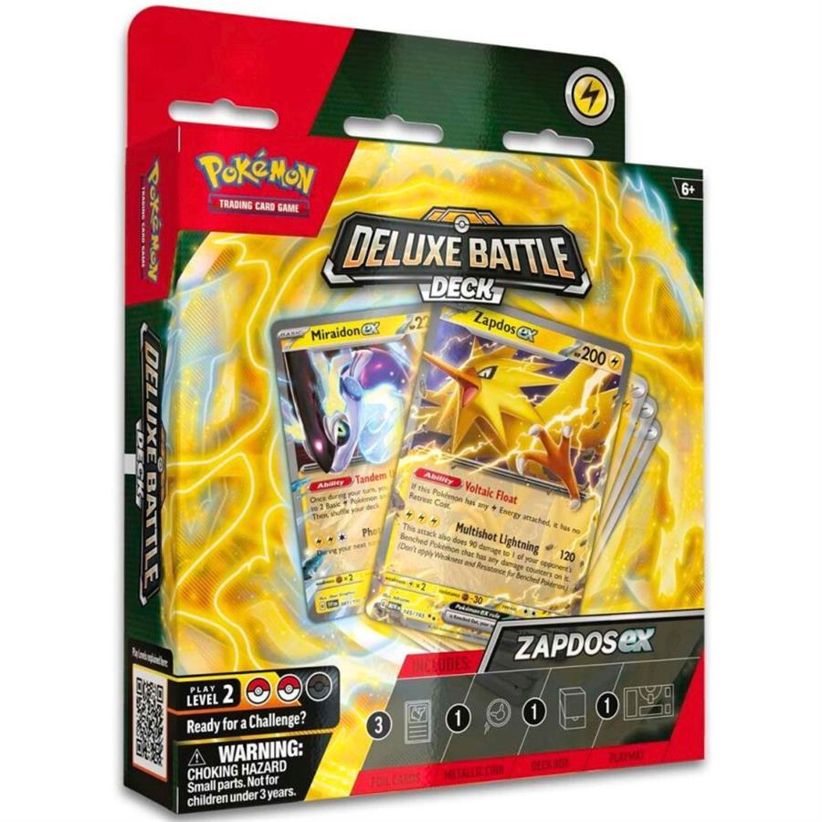 POKEMON TCG DELUXE BATTLE DECK ZAPDOS EX