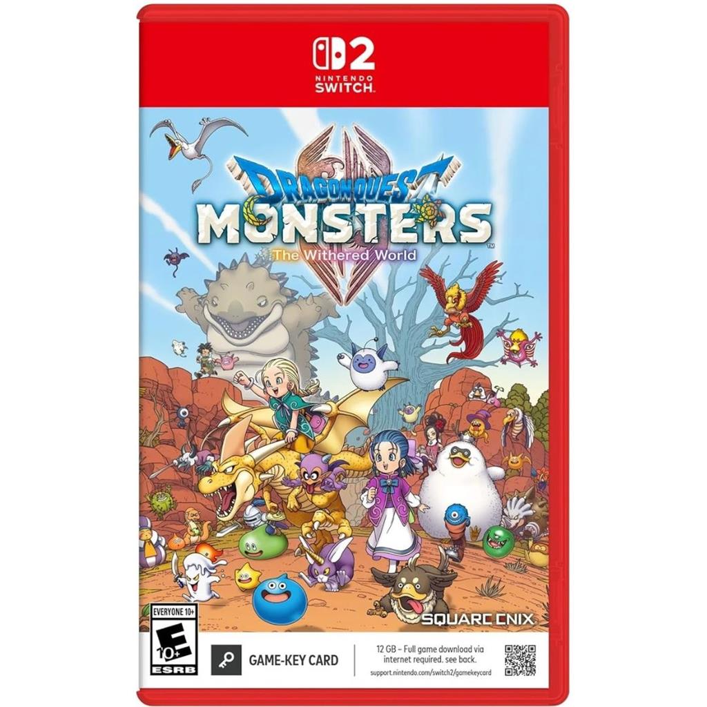 PREVENTA DRAGON QUEST MONSTERS: THE WITHERED WORLD - NINTENDO SWITCH 2 FISICO