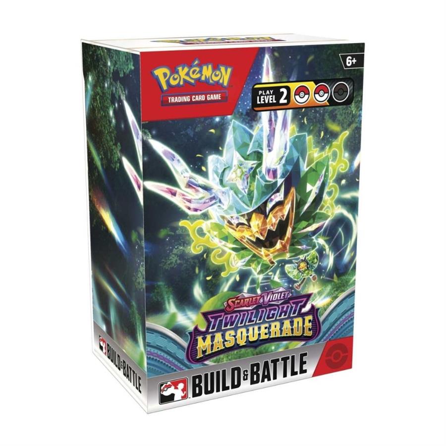 POKEMON TCG SCARLET & VIOLET TWILIGHT MASQUERADE BUILD & BATTLE