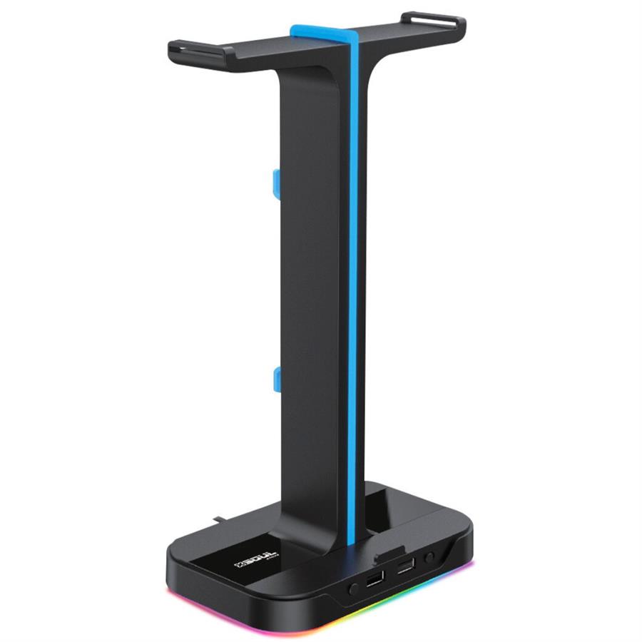 SOPORTE PARA AURICULARES SOUL BASE STAND LED - NEGRO