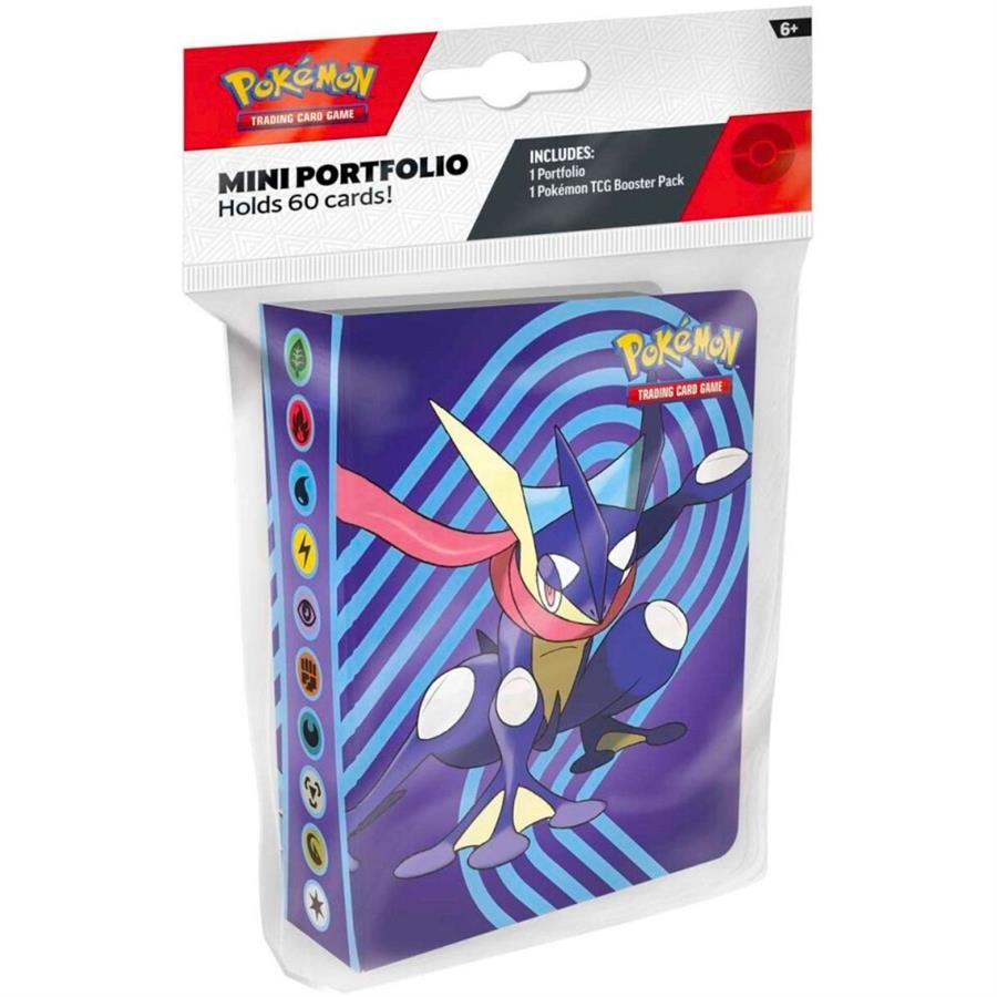 POKEMON TCG MINI PORTFOLIO GRENINJA + BOOSTER STELLAR CROWN