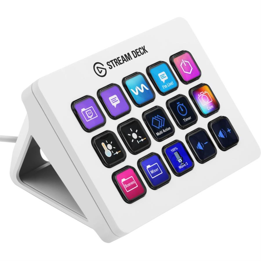 STREAM DECK MK.2 ELGATO 15 BOTONES - BLANCO