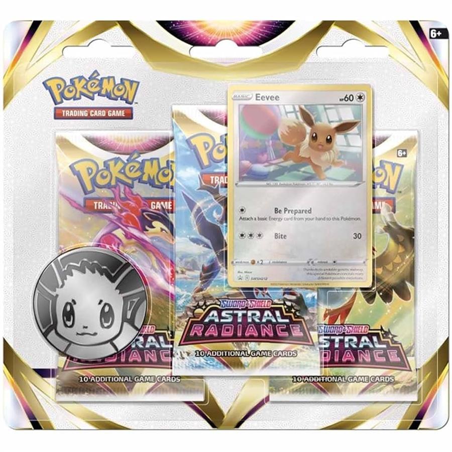 POKEMON TCG ASTRAL RADIANCE 3 PACK BLISTER