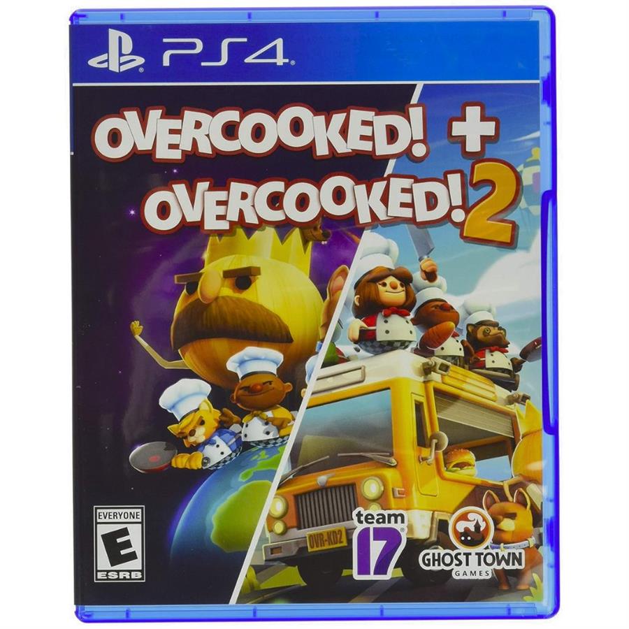 OVERCOOKED! + OVERCOOKED! 2 - PS4 FISICO