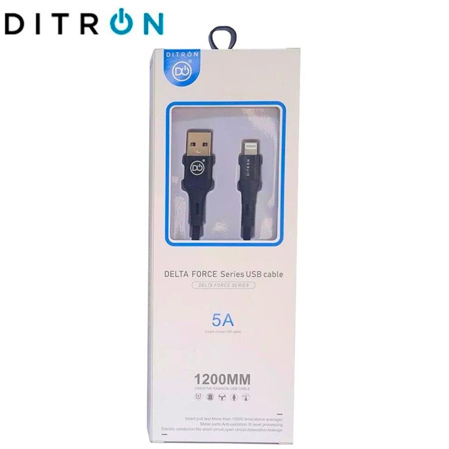 CABLE CARGADOR DITRON IPHONE/LIGHTNING 1.5MTS - SK-LIGHT03
