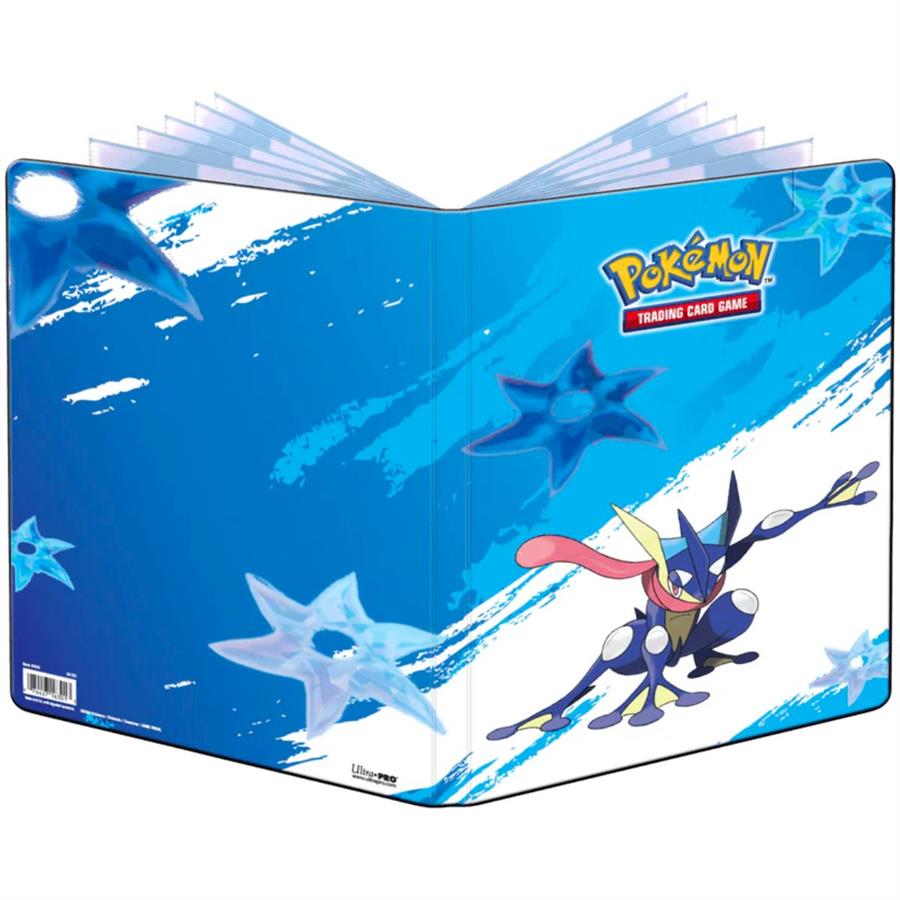 POKEMON TCG ALBUM ULTRA PRO 9 BOLSILLOS - CARPETA GRENINJA