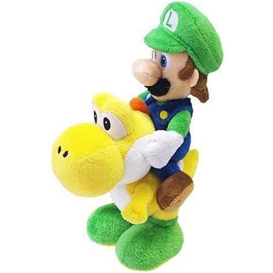 PELUCHE NINTENDO LUIGI & YOSHI - 22CM
