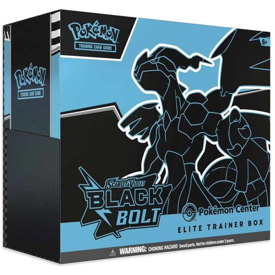 POKEMON TCG SCARLET & VIOLET BLACK BOLT ELITE TRAINER BOX - ESP