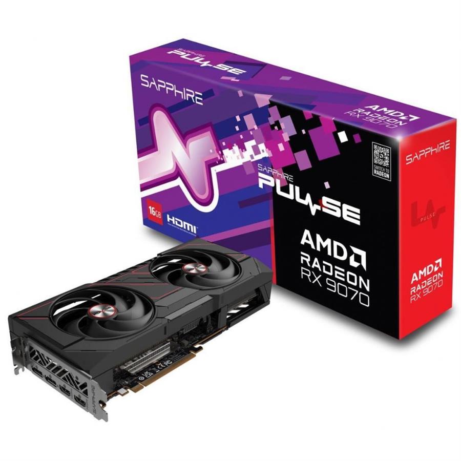 PLACA DE VIDEO SAPPHIRE PULSE RX 9070 16GB