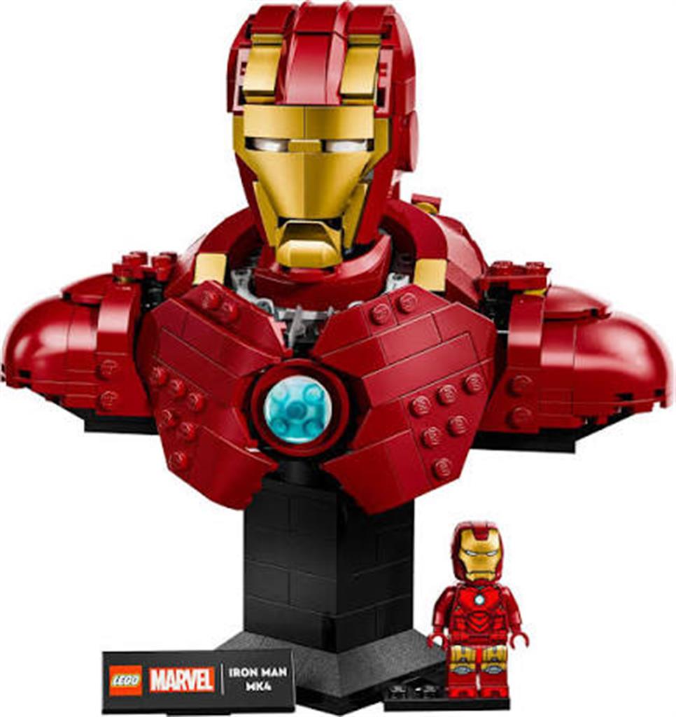 LEGO MARVEL IRON-MAN BUSTO MARK 4 #76327
