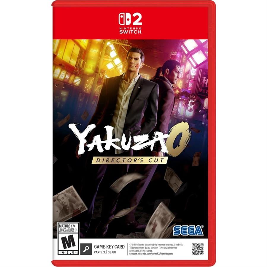 YAKUZA 0: DIRECTOR'S CUT - NINTENDO SWITCH 2 FISICO