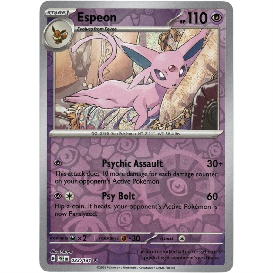CARTA ESPEON REVERSE - PRISMATIC EVOLUTIONS