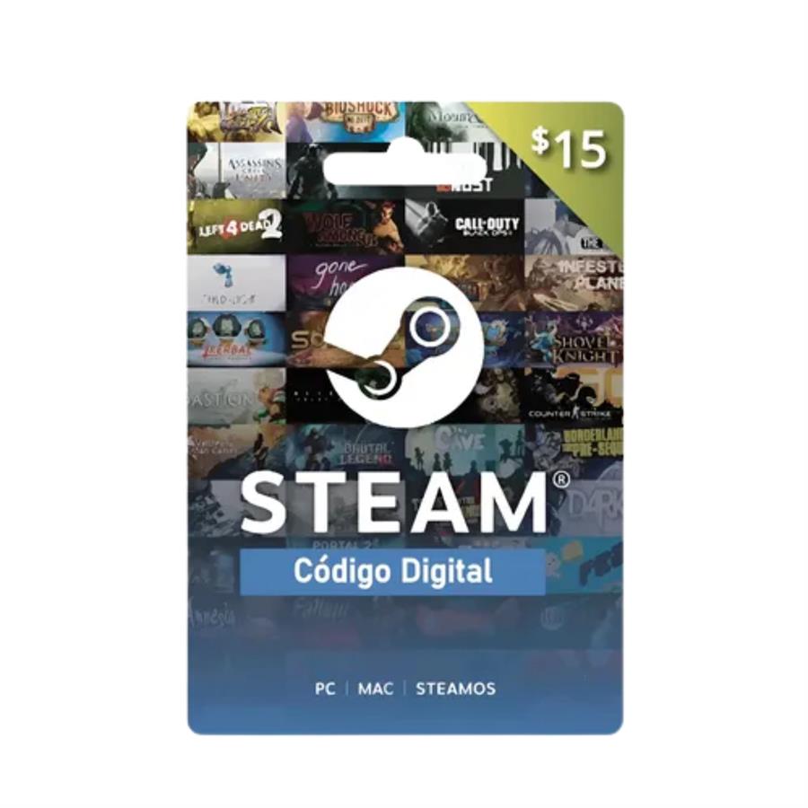 GIFT CARD STEAM ARGENTINA - 15 USD