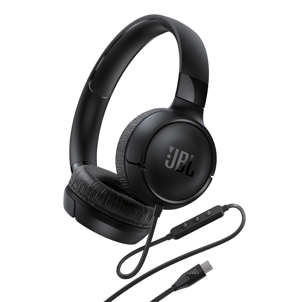 AURICULAR JBL TUNE 520C USB-C - NEGRO