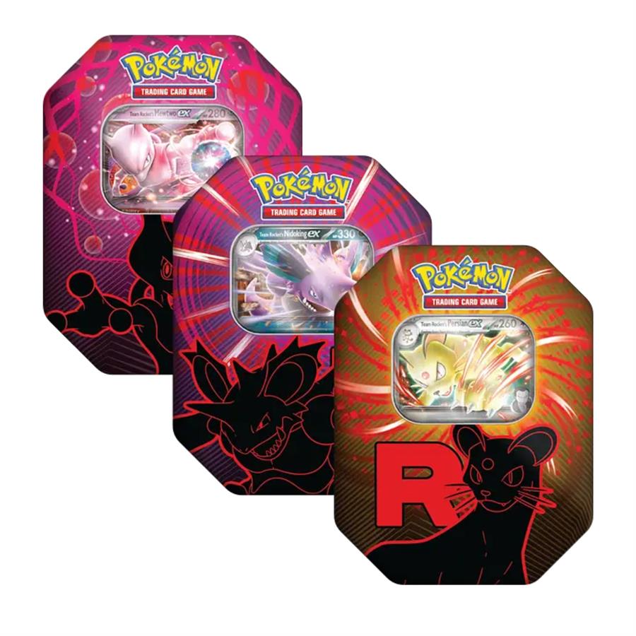 POKEMON TCG TEAM ROCKET TIN – ESP