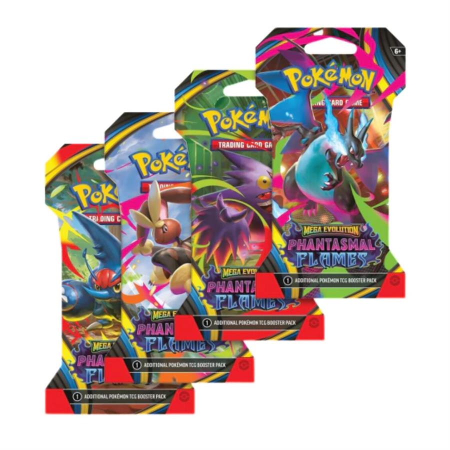 POKEMON TCG PHANTASMAL FLAMES BOOSTER CARTON SOBRE ENG