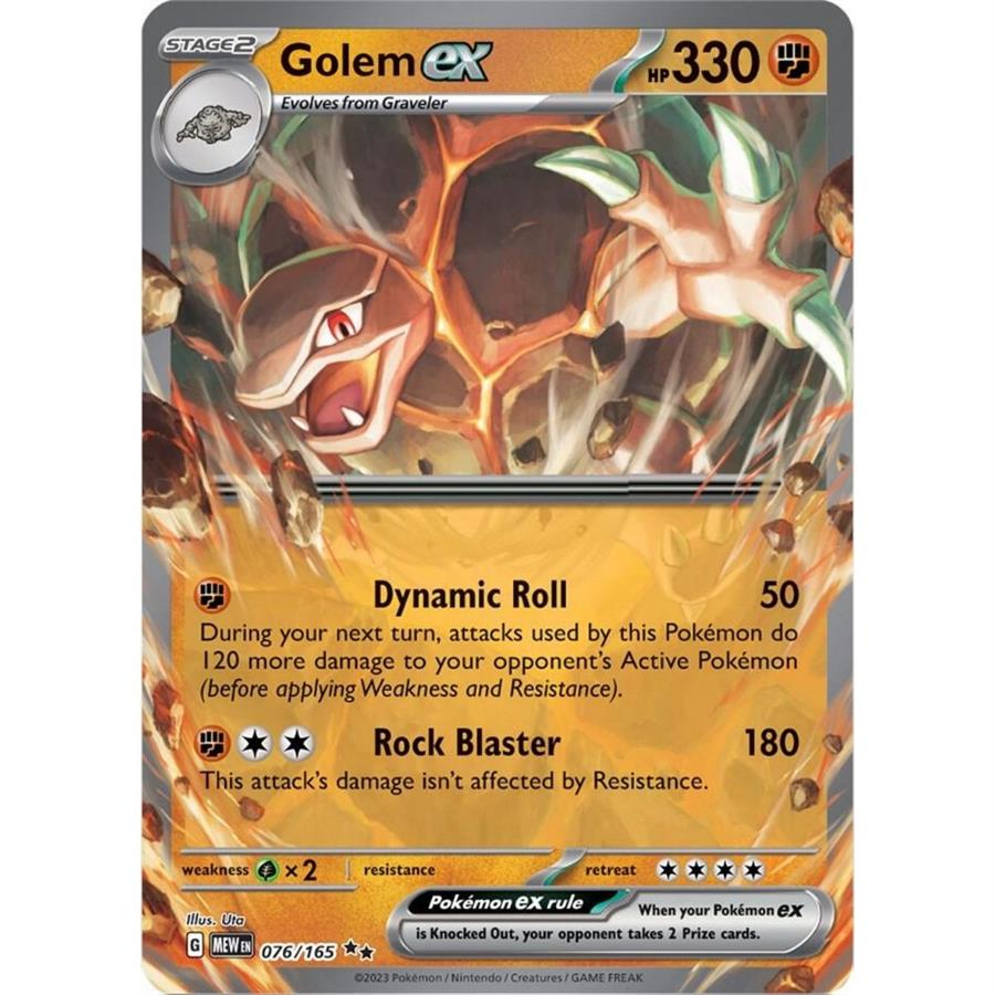 CARTA GOLEM EX - SCARLET & VIOLET 151