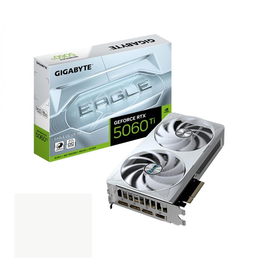 PLACA DE VIDEO GIGABYTE RTX 5060TI EAGLE OC ICE 8GB