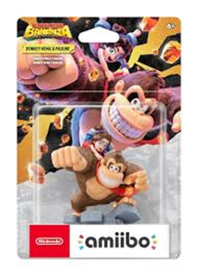AMIIBO DONKEY KONG Y PAULINE - DONKEY KONG BANANZA EDITION