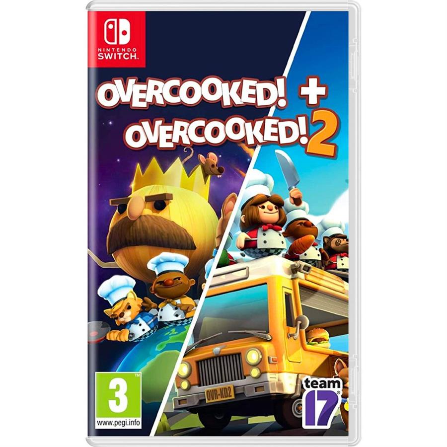 OVERCOOKED + OVERCOOKED 2 - NINTENDO SWITCH FISICO