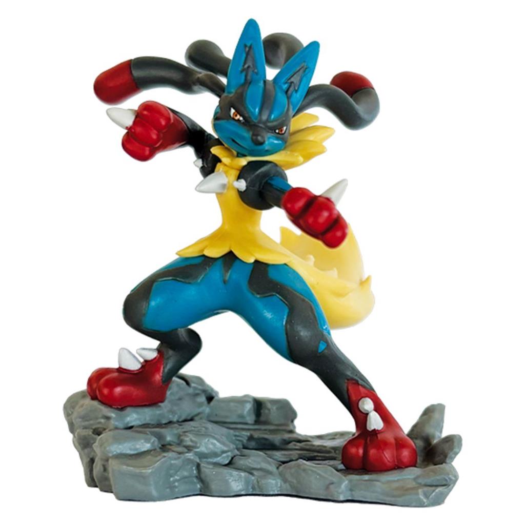 POKEMON TCG MEGA LUCARIO EX FIGURE COLLECTION ESP