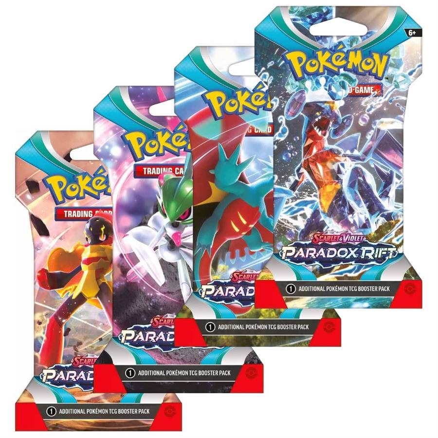 POKEMON TCG BOOSTER PACK CARTON SCARLET & VIOLET PARADOX RIFT