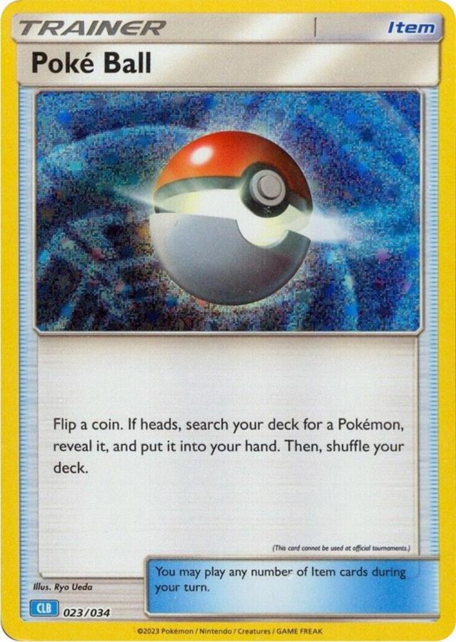 CARTA POKE BALL - CLASSIC COLLECTION