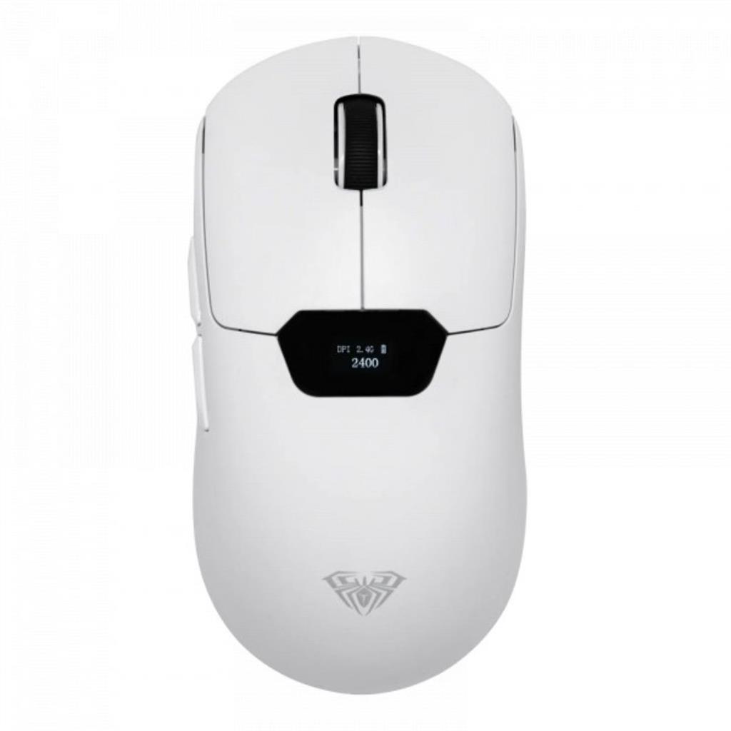 MOUSE AULA SC390 PRO BLANCO WIRELESS TRIMODO 20K DPI 64GR