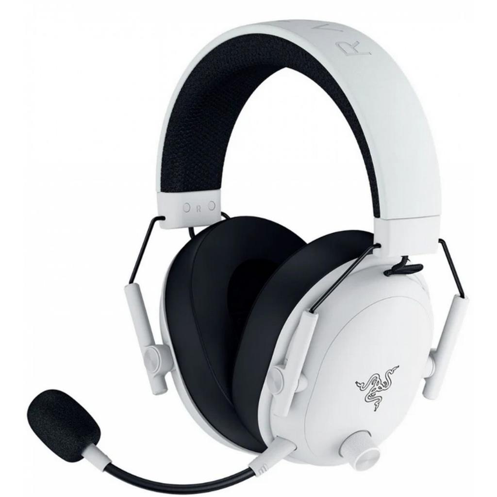 AURICULAR RAZER BLACKSHARK V3 WHITE HYPERSPEED WIRELESS+BT USB THX