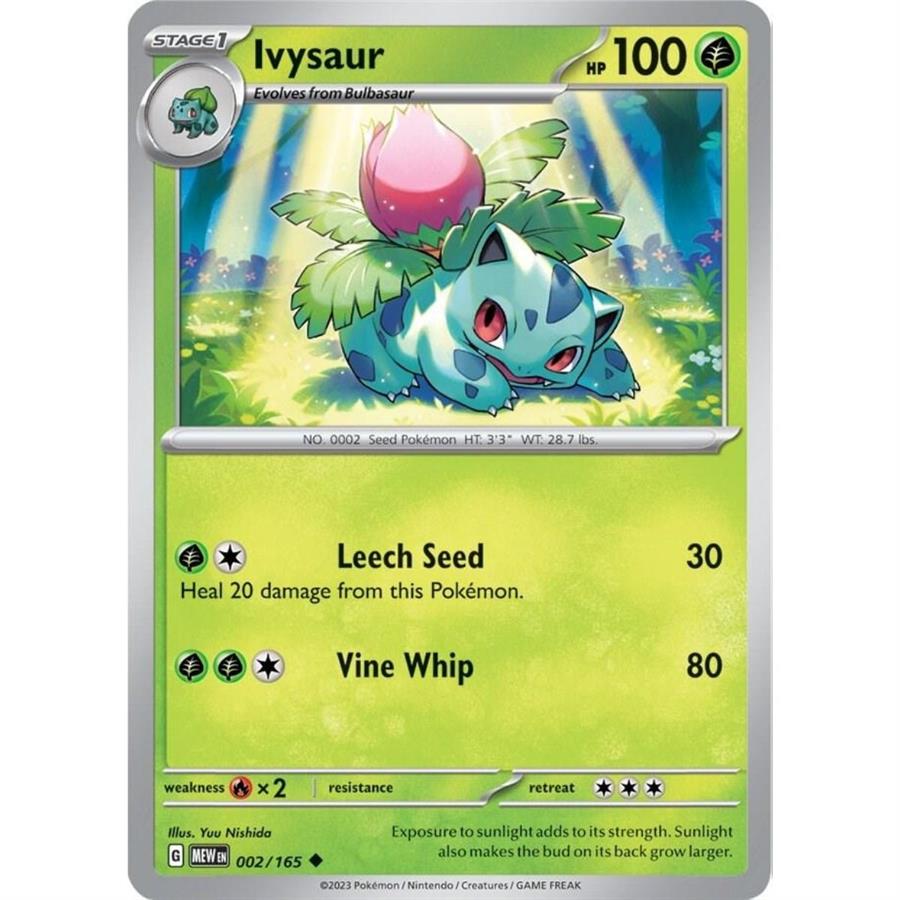 CARTA IVYSAUR - SCARLET & VIOLET 151