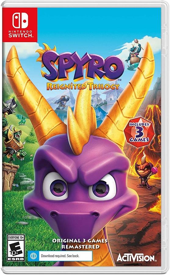 SPYRO REIGNITED TRILOGY - NINTENDO SWITCH FISICO SEMINUEVO