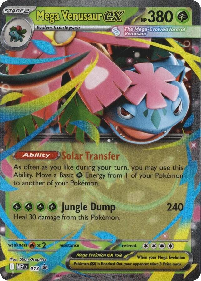 CARTA MEGA VENASAUR EX - JUMBO
