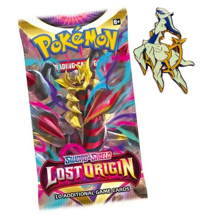 1620 - POKEMON TCG SWORD & SHIELD LOST ORIGIN + PIN ARCEUS