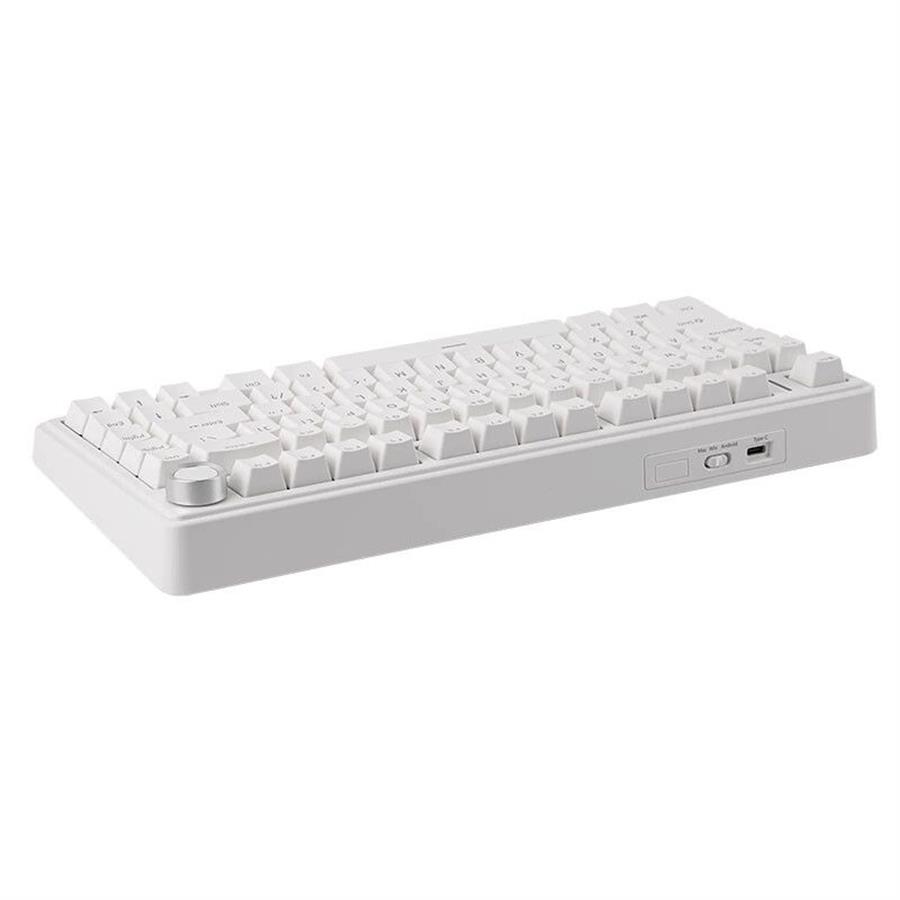 TECLADO AULA F75 WIRED BLANCO 75% RAINBOW RGB SW RED (INGLÉS)