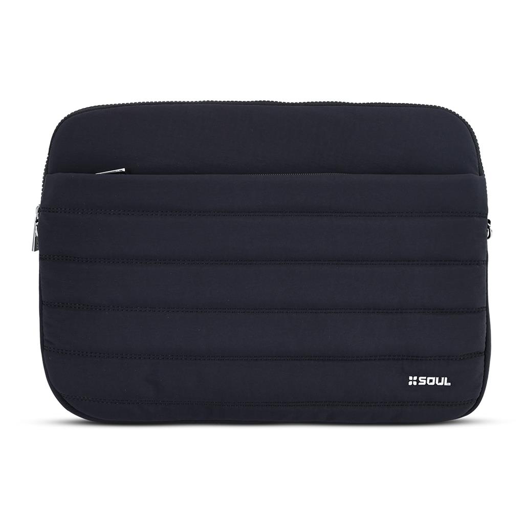 FUNDA PARA NOTEBOOK SOUL PUFFER C/CORREA 13" - NEGRO