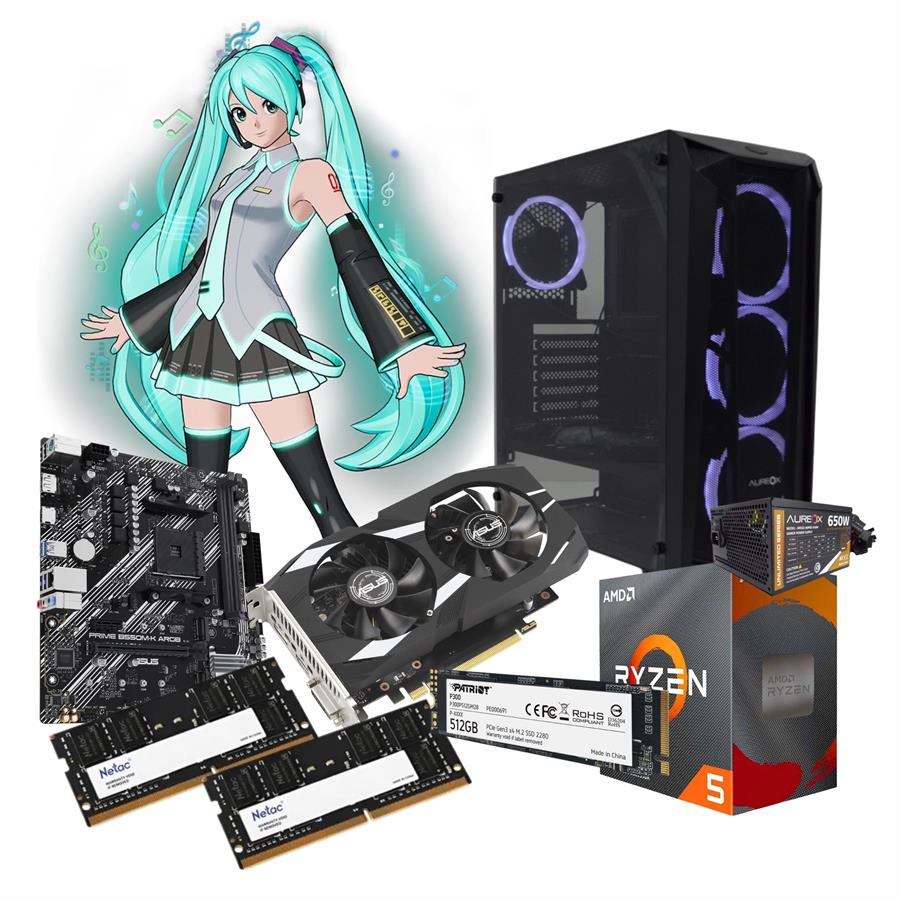 PC GAMER NIVEL 4 - MIKU BEAM (AMD)