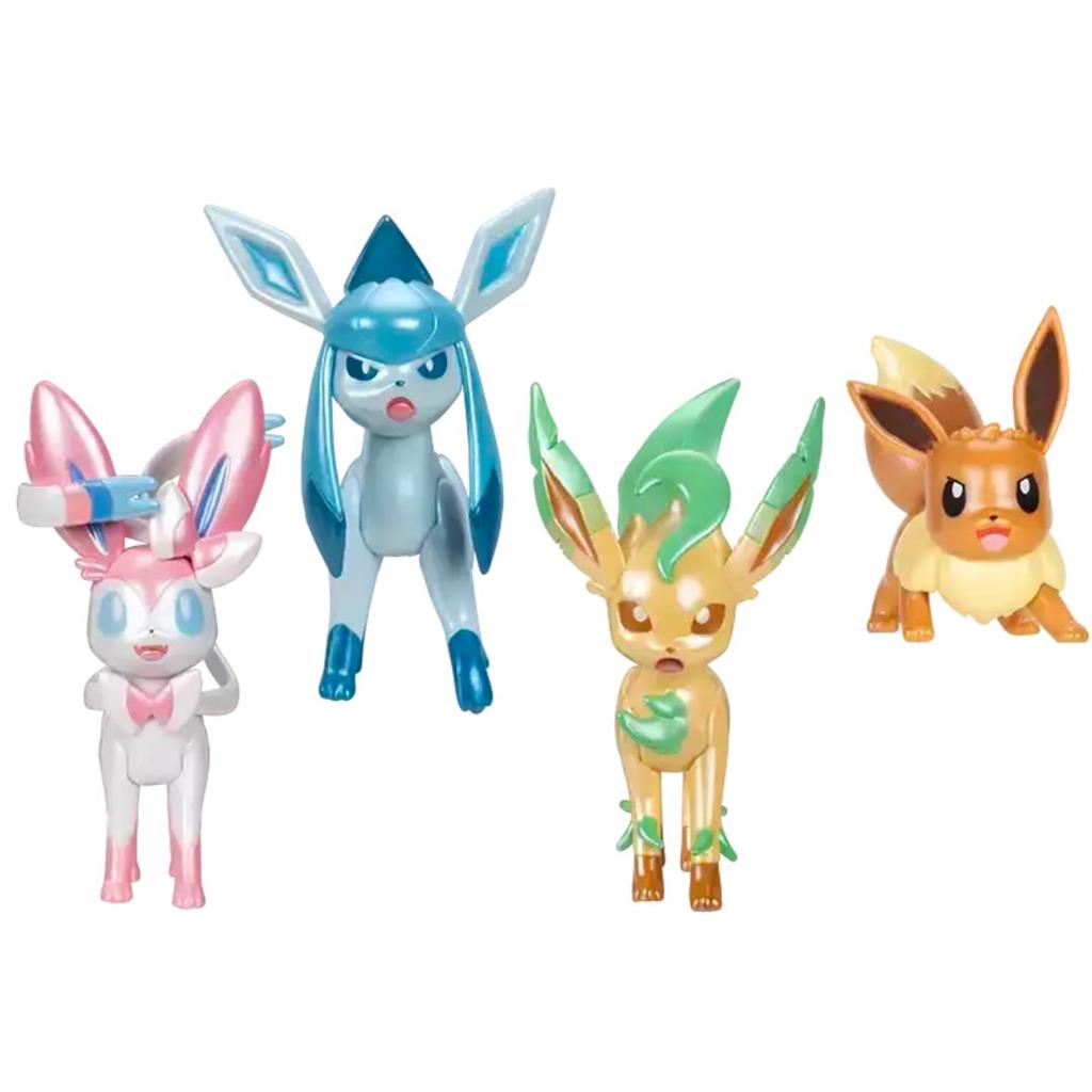 FIGURA POKEMON SELECT EVOLUTION MULTIPACK - EEVEELUTIONS