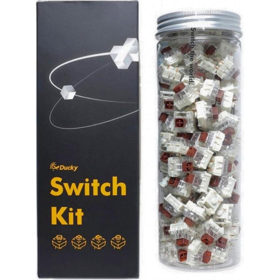 SET 110 SWITCHES DUCKY - KAILH BOX BROWN