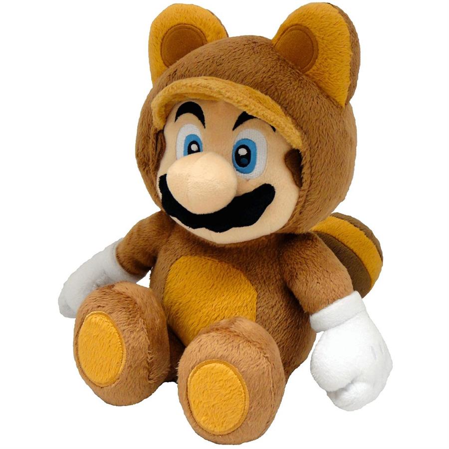 PELUCHE NINTENDO MARIO TANOOKI - 20CM
