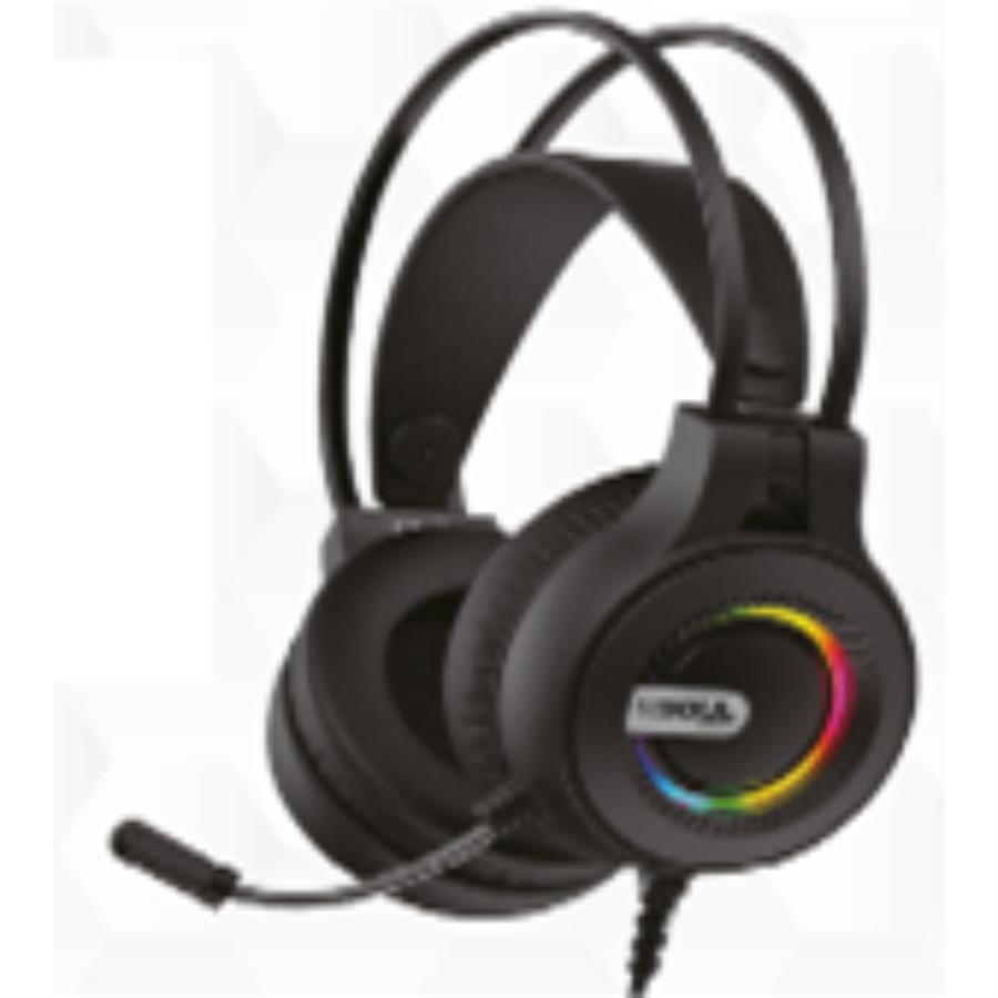 HEADSET SOUL XH250 RGB - NEGRO