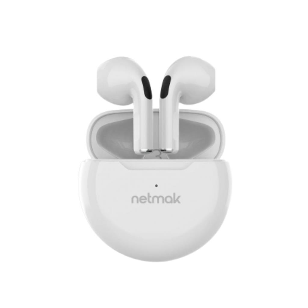 AURICULAR NETMAK WIRELESS  NM-GUMY-W - BLANCO