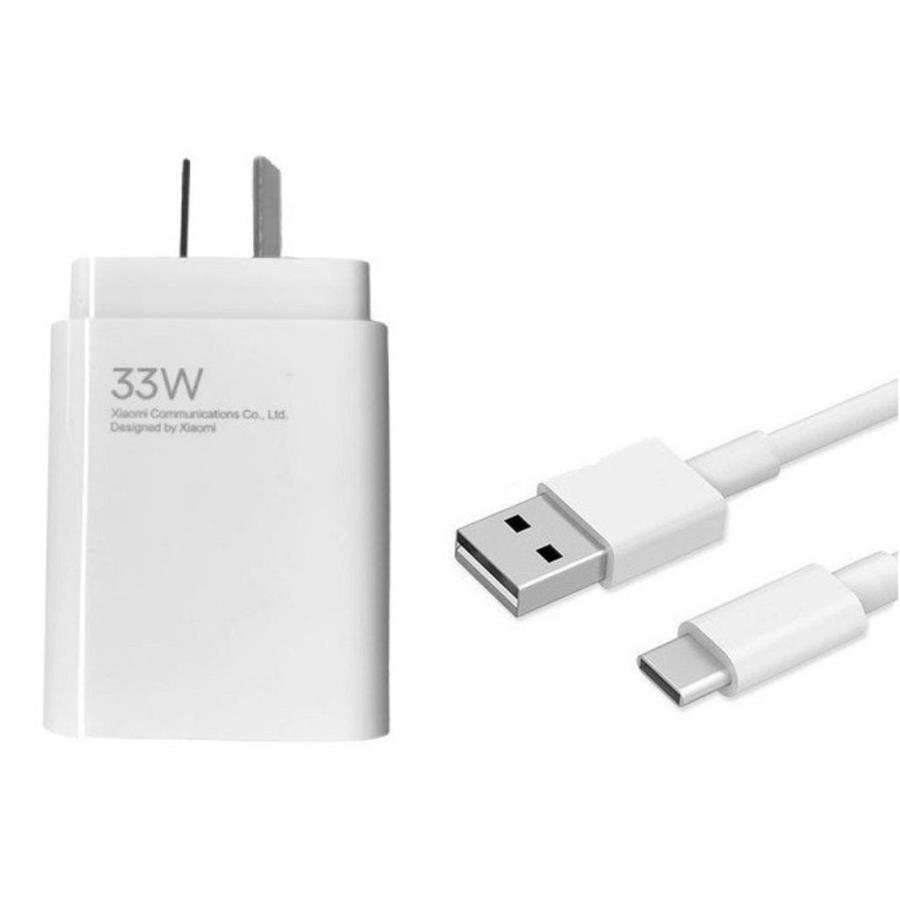 CARGADOR XIAOMI 33W + CABLE TIPO C