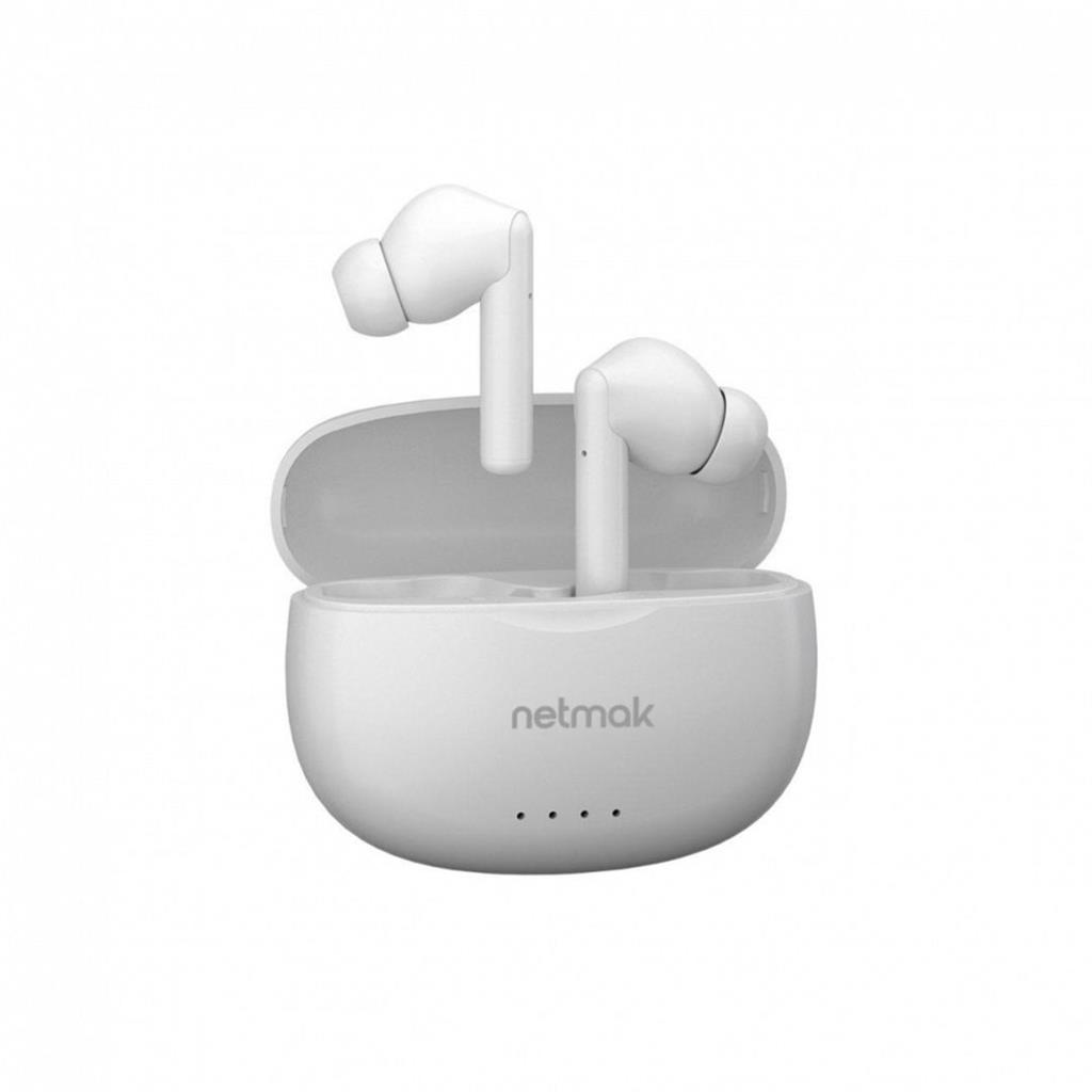 AURICULAR NETMAK TOUCH WIRELESS NM-MELOW-W - BLANCO
