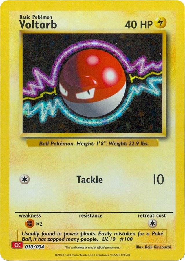 CARTA VOLTORB - CLASSIC COLLECTION