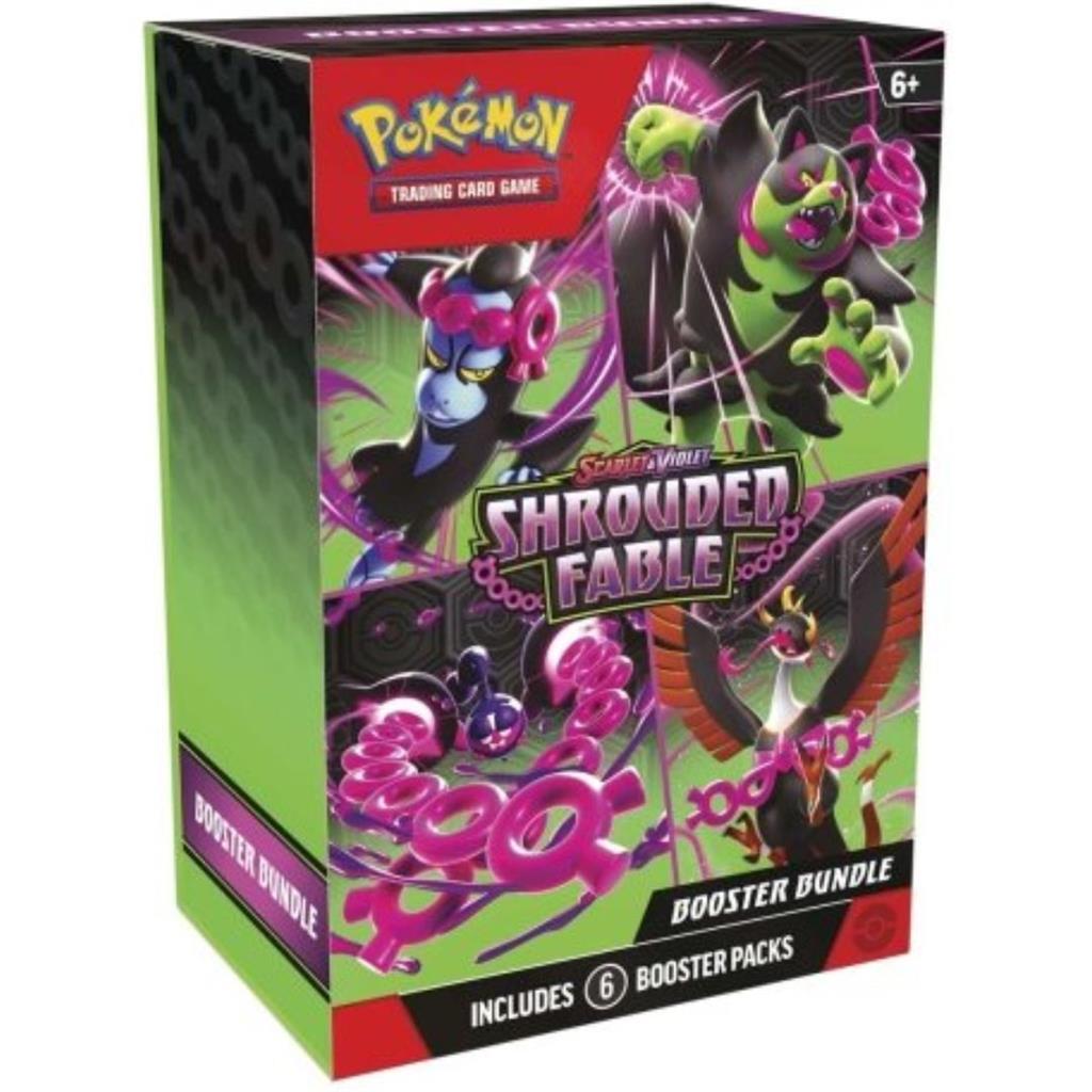 POKEMON TCG BOOSTER BUNDLE SCARLET & VIOLET SHROUDED FABLE - ESP