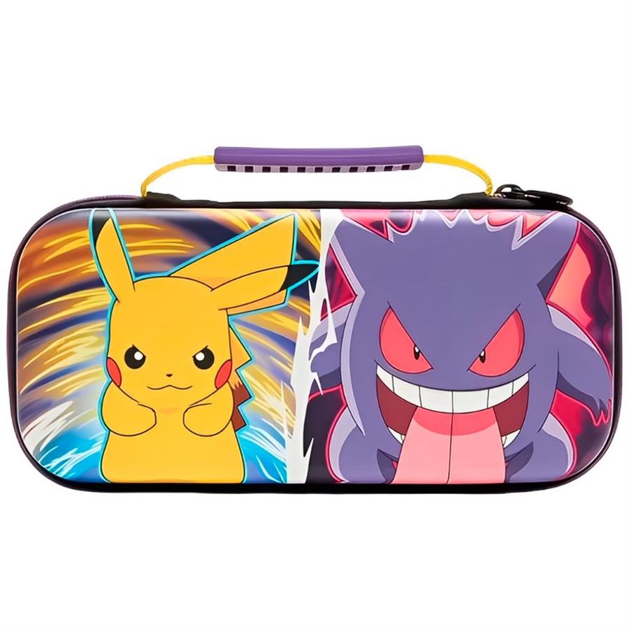 ESTUCHE PARA CONSOLA NINTENDO SWITCH POWERA - PIKACHU VS GENGAR